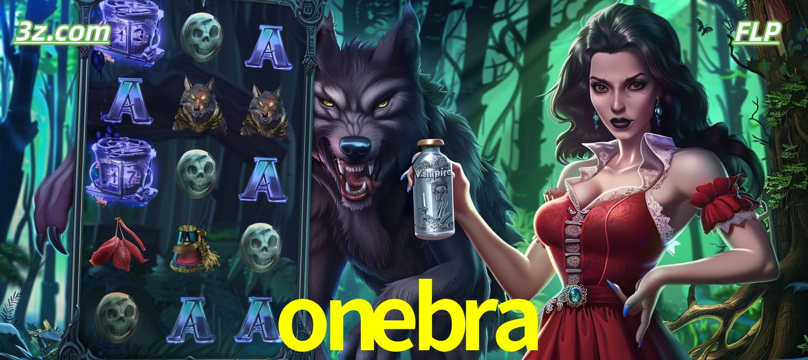 Slots online tema de lobisomem e vampira no onebra cassino Brasil